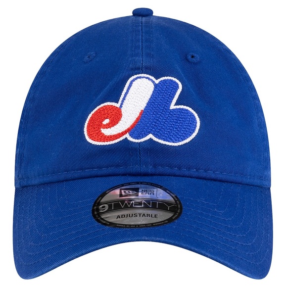 Montreal Expos OVO x New Era Washed 9TWENTY Adjustable Hat - Blue - Picture 2 of 10